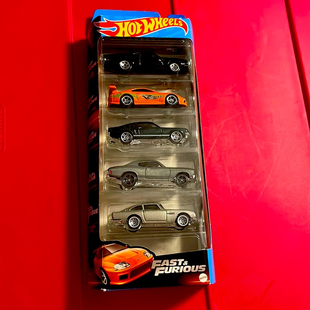 Fast and Furious 5 car hot wheel pack